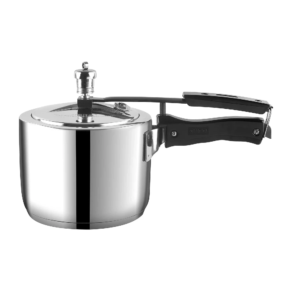 Vinod Stainless Steel Inner Lid Pressure Cooker - Induction Base, 3 L-2.webp